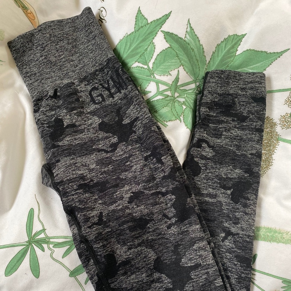 Camo High Waisted Gymshark Leggings
